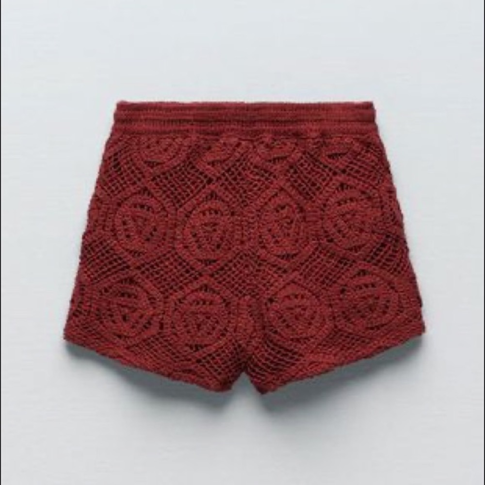 Zara Crochet Shorts